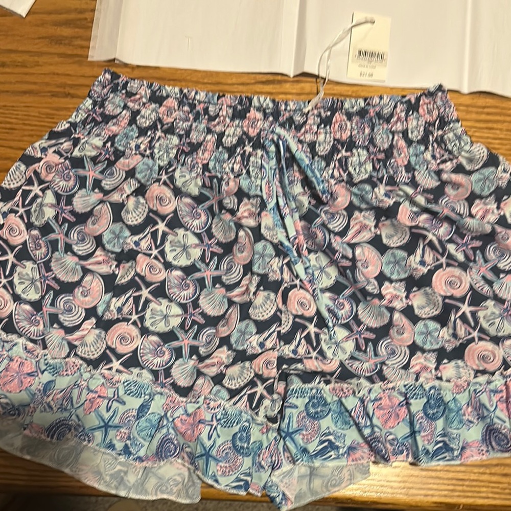 Simply Southern Seashell Print Shorts